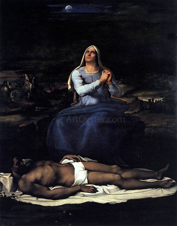  Sebastiano Del Piombo Pieta - Art Print