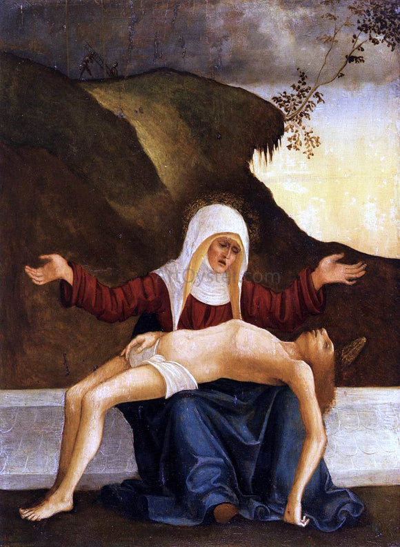  Ludovico Mazzolino Pieta - Art Print