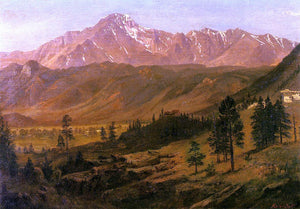  Albert Bierstadt Pikes Peak - Art Print