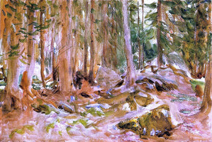  John Singer Sargent Pine Forest - Art Print