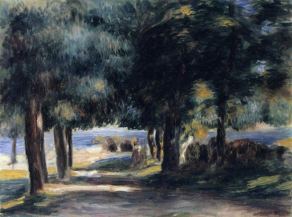  Pierre Auguste Renoir Pine Wood on the Cote d'Azur - Art Print