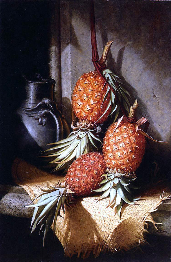  Frederick S Batcheller Pineapples - Art Print