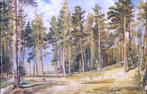  Ivan Ivanovich Shishkin Pines, Sunny day (etude) - Art Print