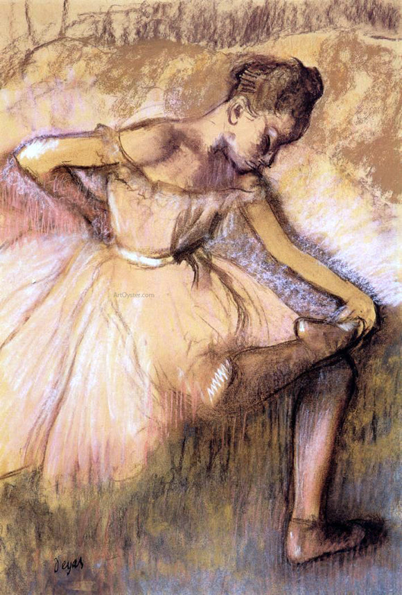  Edgar Degas Pink Dancer - Art Print