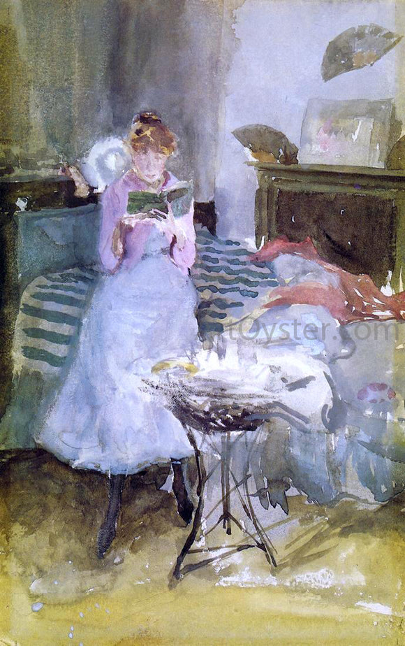  James McNeill Whistler Pink Note: The Novelette - Art Print