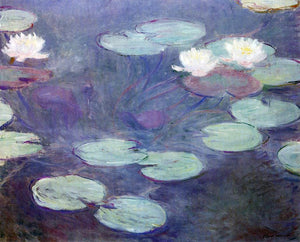  Claude Oscar Monet Pink Water-Lilies - Art Print