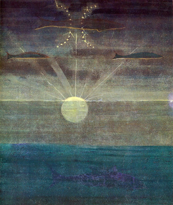  Mikalojus Ciurlionis Pisces - Art Print