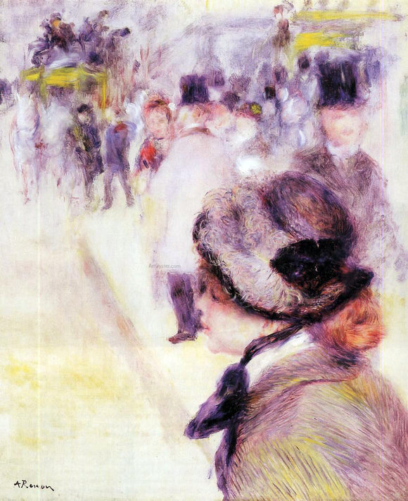  Pierre Auguste Renoir Place Clichy - Art Print