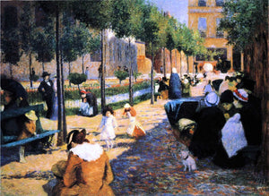  Federico Zandomeneghi Place d'Anvers, Paris - Art Print