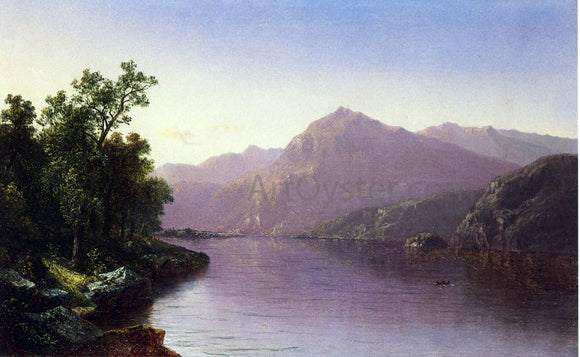  David Johnson Placid Lake, Adirondacks - Art Print