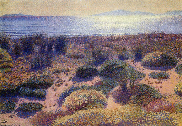  Henri Edmond Cross Plage de la Vignassa - Art Print