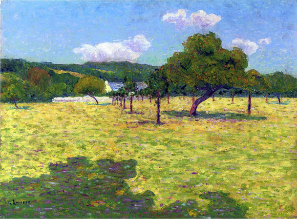  Gustave Loiseau Plain of Coteaux - Art Print