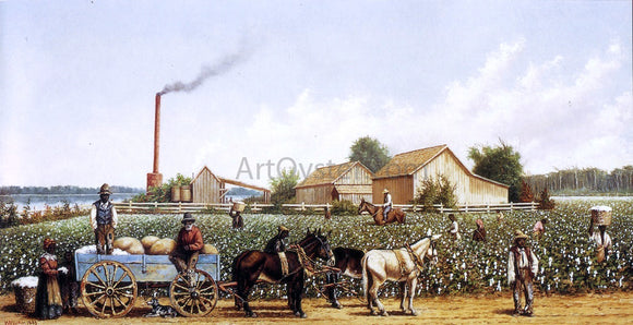  William Aiken Walker Plantation Wagon Scene - Art Print