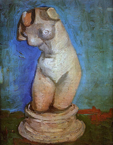  Vincent Van Gogh Plaster Statuette of a Female Torso - Art Print