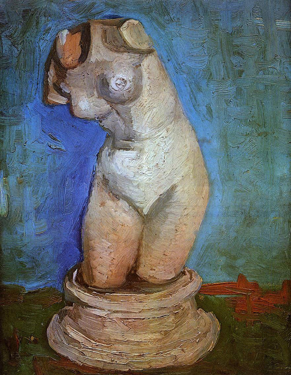  Vincent Van Gogh Plaster Statuette of a Female Torso - Art Print