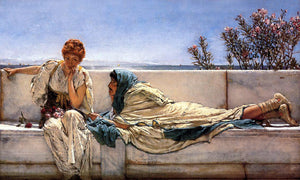  Sir Lawrence Alma-Tadema A Pleading - Art Print