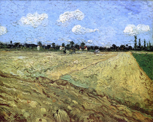  Vincent Van Gogh Plowed Field - Art Print