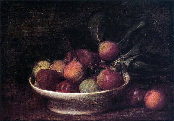  Henri Fantin-Latour Plums and Peaches - Art Print