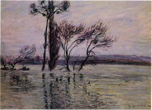  Gustave Loiseau Point Ile Submerged - Art Print