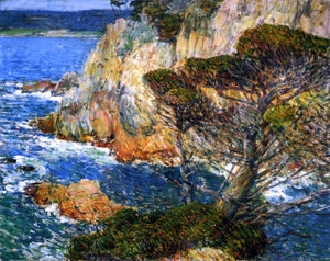  Frederick Childe Hassam Point Lobos, Carmel - Art Print