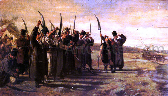  Stanislaus Von Chlebowski Polish Insurrectionists of the 1863 Rebellion - Art Print