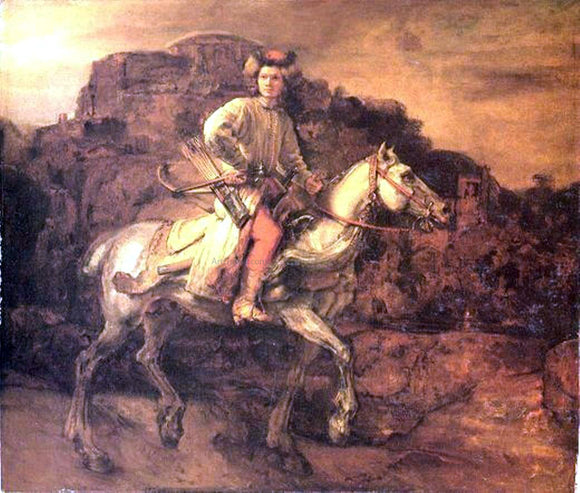  Rembrandt Van Rijn Polish Rider - Art Print