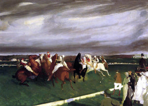  George Wesley Bellows Polo at Lakewood - Art Print