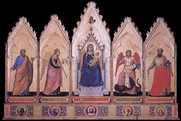  Giotto Di Bondone Polyptych - Art Print