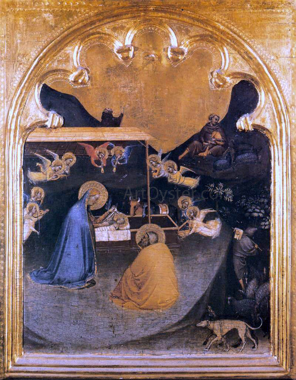  Bernardo Daddi Polyptych of San Pancrazio: Predella panel - Art Print