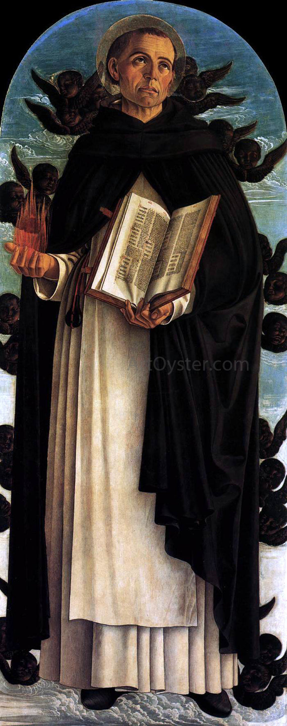  Giovanni Bellini Polyptych of San Vincenzo Ferreri (central panel) - Art Print