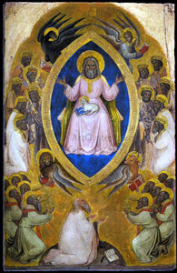  Jacobello Alberegno Polyptych of the Apocalypse (central panel) - Art Print