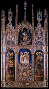  Antonio Vivarini Polyptych of the Body of Christ - Art Print
