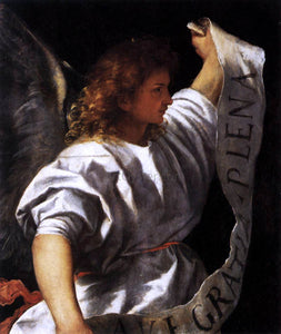  Titian Polyptych of the Resurrection: Archangel Gabriel - Art Print