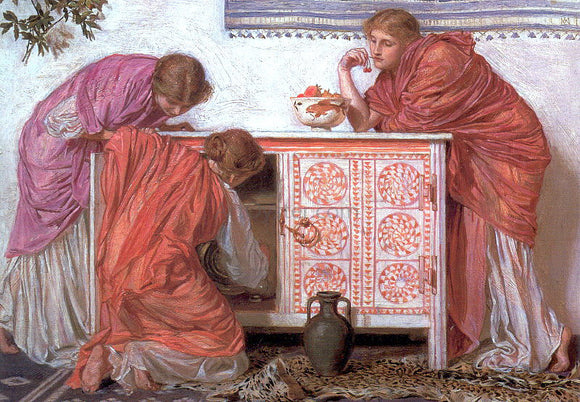  Albert Joseph Moore Pomegranates - Art Print