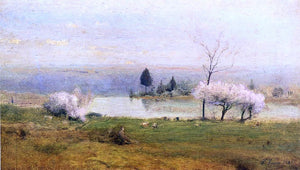  George Inness Pond at Milton on the Hudson - Art Print