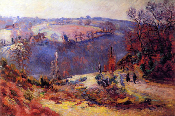  Armand Guillaumin Pont Charraud - Hoarfrost - Art Print