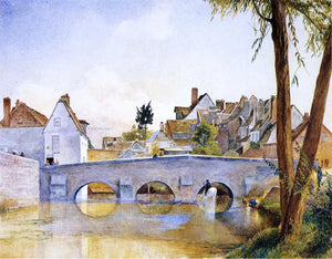 Henry Roderick Newman Pont de Minimes, Chartres - Art Print