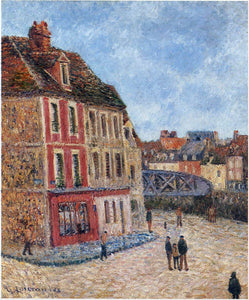  Gustave Loiseau Pont Tourant at Dieppe - Art Print