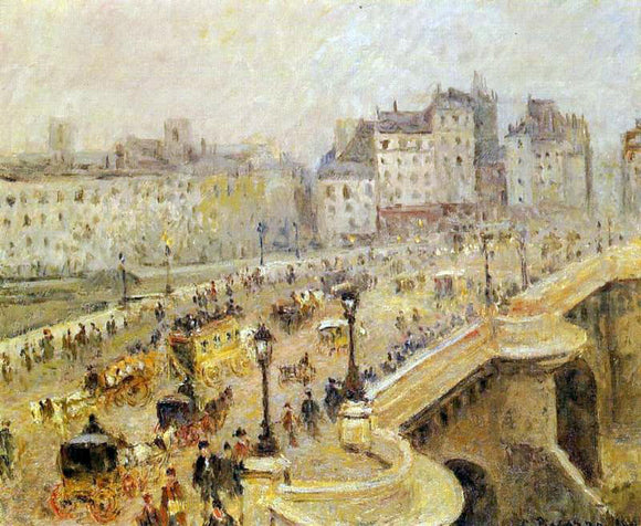  Camille Pissarro Pont-Neuf: Fog - Art Print