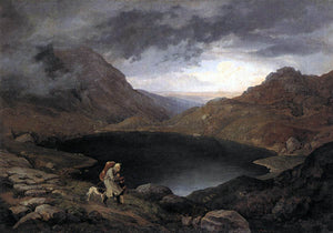  Adrian Ludwig Richter Pool in the Riesengebirge - Art Print