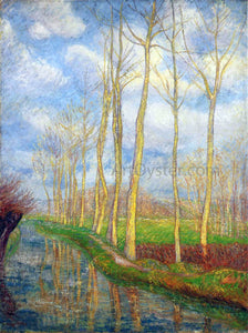  Gustave Loiseau Poplars - Art Print