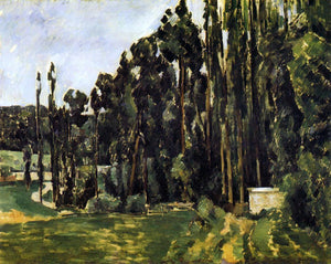  Paul Cezanne Poplars - Art Print