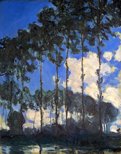  Claude Oscar Monet Poplars on the Banks of the Epte - Art Print
