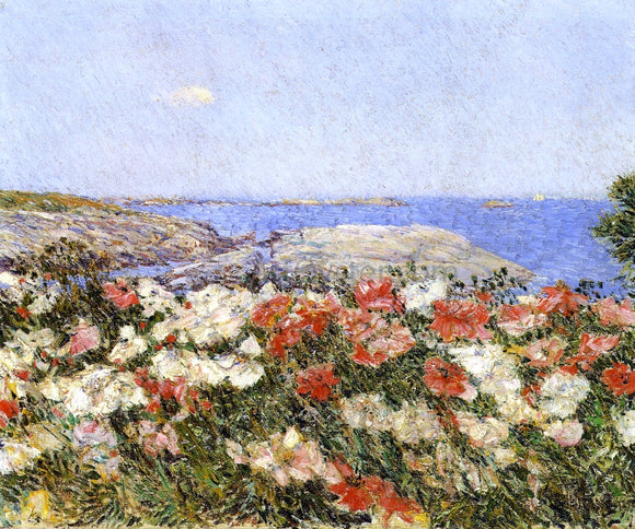  Frederick Childe Hassam Poppies on the Isles of Shoals - Art Print