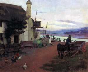  Leghe Suthers Porlock Harbour, Somerset - Art Print