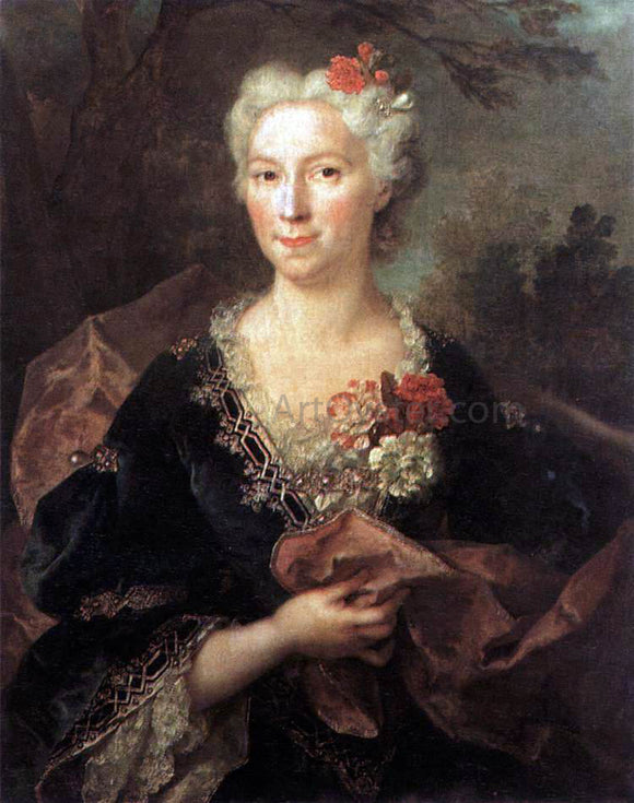  Nicolas De Largilliere Portrait of a Lady - Art Print