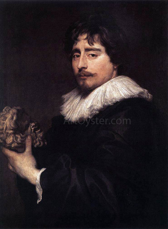  Sir Antony Van Dyck Portrait of the Sculptor Duquesnoy - Art Print