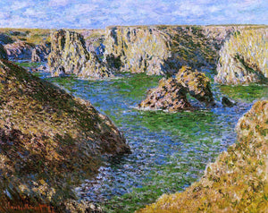  Claude Oscar Monet Port Donnant, Belle Ile - Art Print