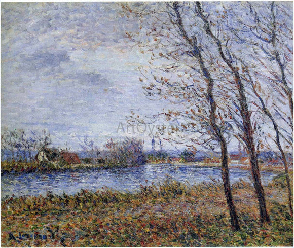  Gustave Loiseau Port Pinche at the Turn of the Seine - Art Print