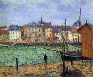  Gustave Loiseau Port Pornic - Art Print